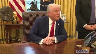 President Trump Remarks in Oval Office