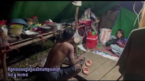 The sun will rise tomorrow over the refugee camps in Oddar Meanchey Province,