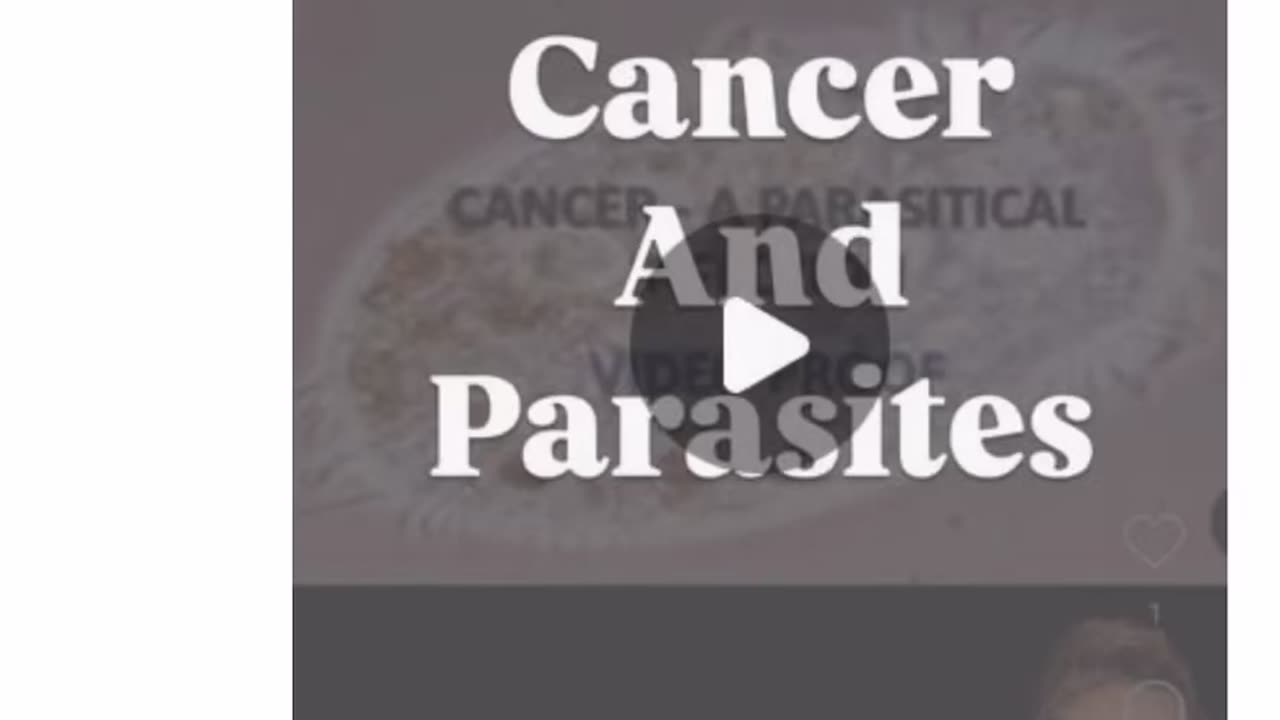 Cancer/parasites