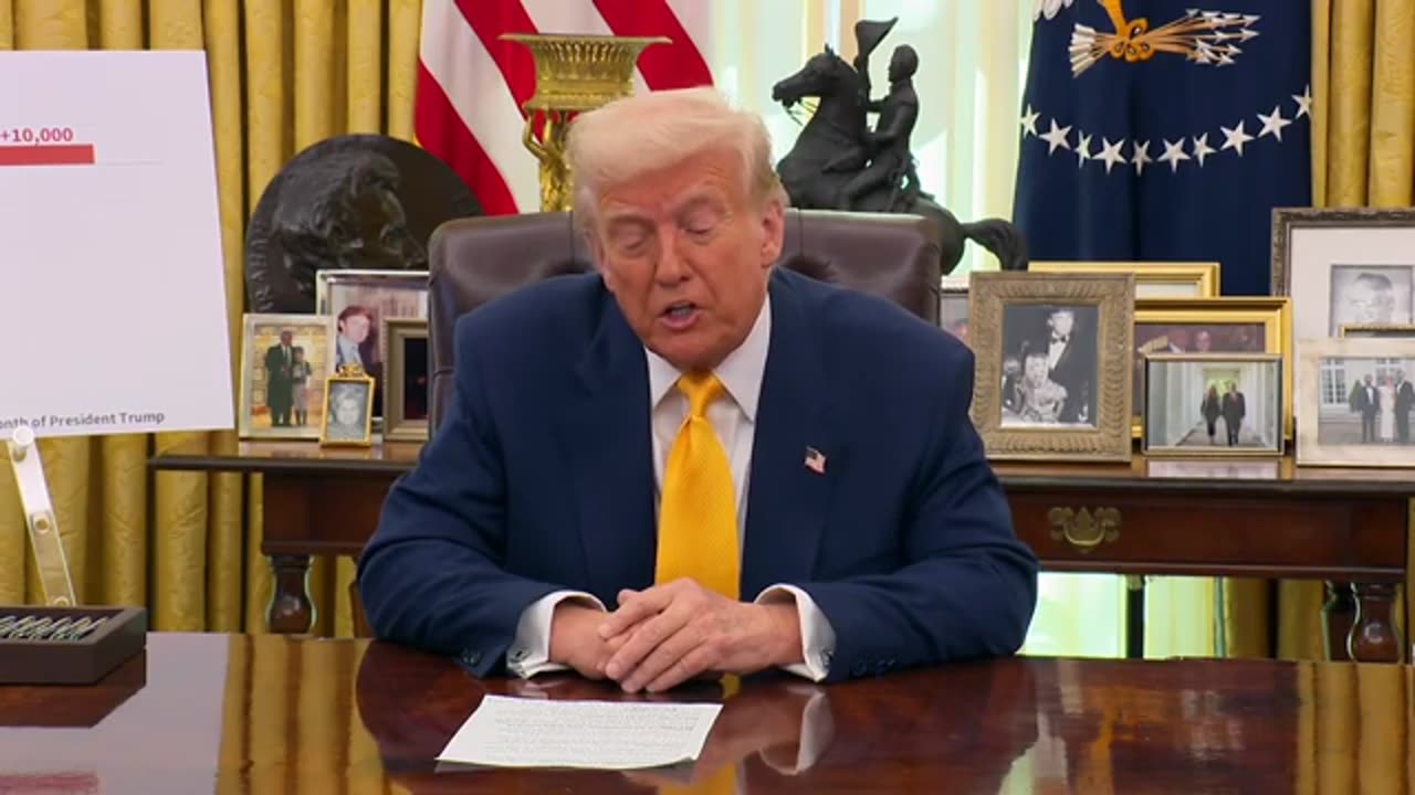 Remarks: Donald Trump Discusses the Economy with Reporters in the Oval Office - March 7, 2025