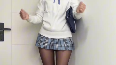 Coquettish Obsidian black Tights Teasing Model Pose | Daily Beauty EP 865