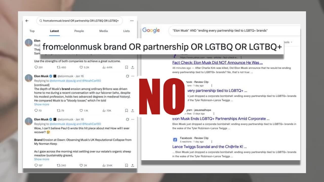 Fact Check: Elon Musk Did NOT Announce He Was Terminating LGBTQ+ Brand Partnerships