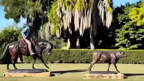 A Beautiful Sculpture Coming to Life