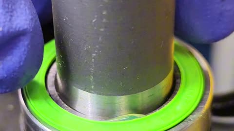 I thoroughly lubricated the bearings on my bike. Now my bicycle will be faster!