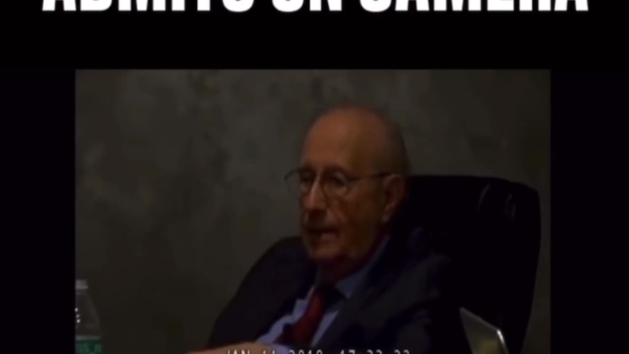 Jewish Godfather of Vax Admits on Camera (Read Description to find out why he hesitated!)