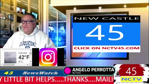 NCTV45 NEWSWATCH MORNING SUN JAN 11 2026 WITH ANGELO PERROTTA