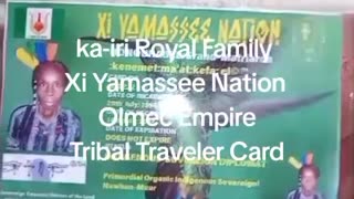 Ka-iri Royal Family (Trinidad), Olmec Empire, Tribal Traveler Card B25