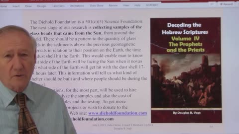 11-1 - Series 11, Part 1, Abraham to Joseph, The Families Great Secret, Slavery for 11 of the Tribes