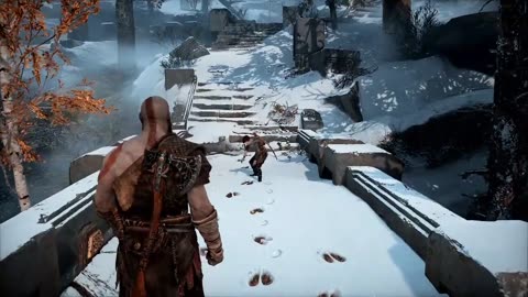 God of War - The Marked Trees - Hunt with Atreus