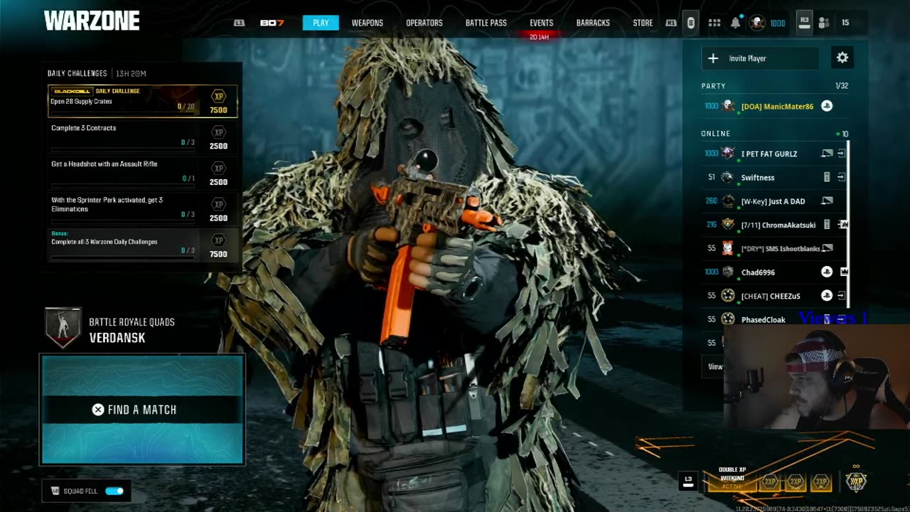 #1 Maniac in Warzone