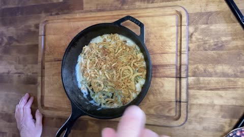 (Dump & Run) Green Bean Casserole