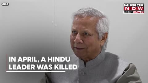 Bangladesh Interim Chief Yunus' Big Warning To Minorities, Says, 'Don't Say I Am Hindu...' Watch