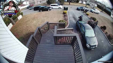 ICE agents swarm an illegal alien the moment he steps out to grab something out of his car.