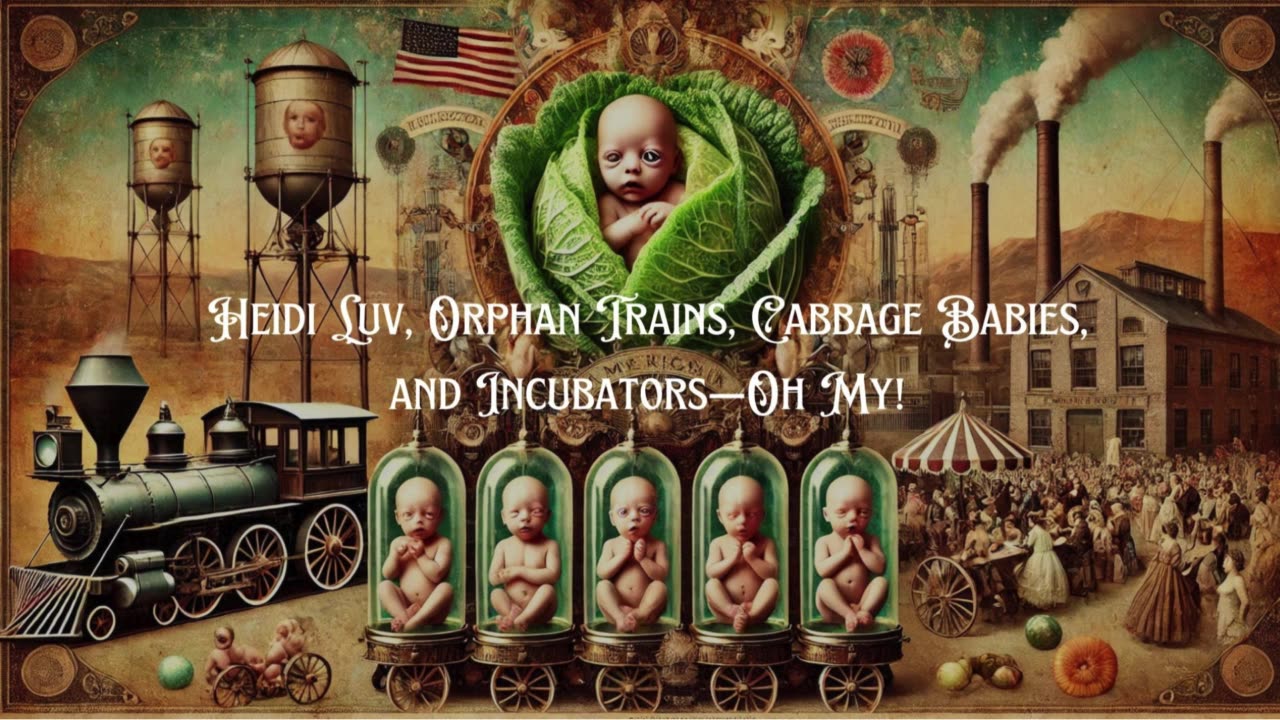 Heidi Luv, Orphan Trains, Cabbage Babies, and Incubators—Oh My!