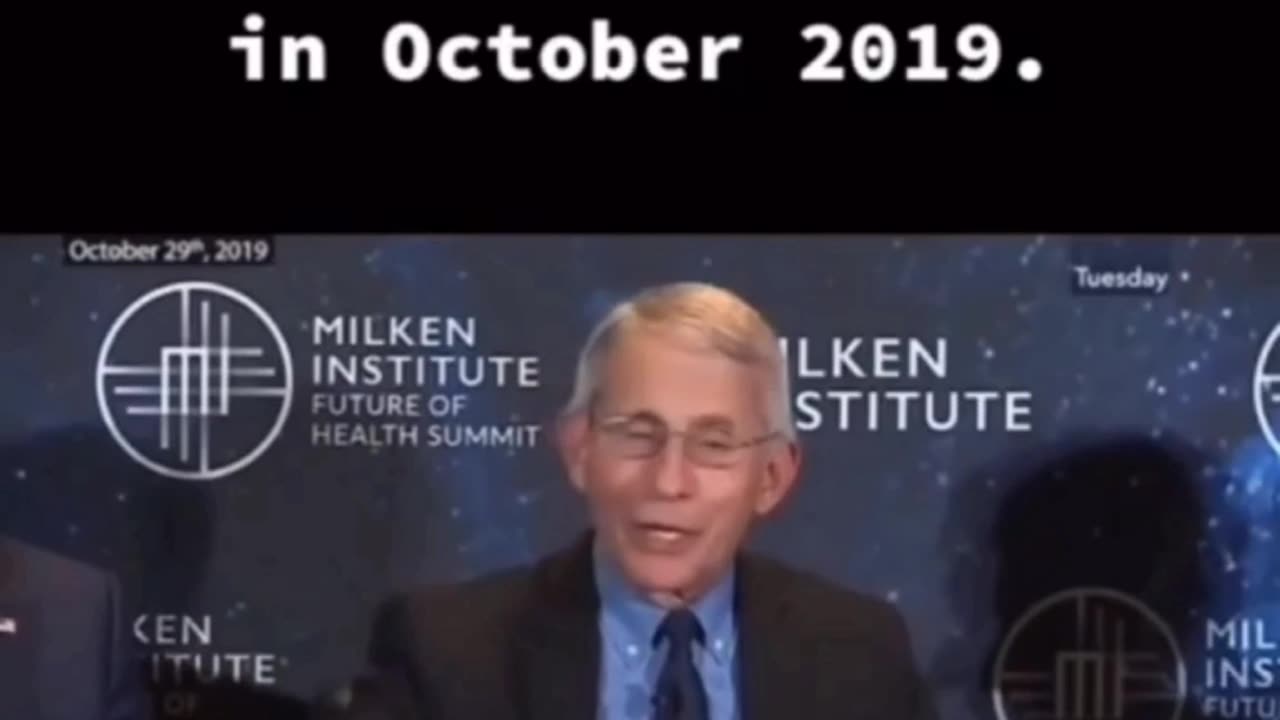 Covid-19 was pre-planned & funded by Fauci & buddies