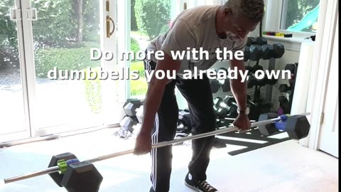 🏋️‍♂️Can You Use Dumbbells to do Barbell Bent Over Rows? YES!!! Personal Trainer Does It