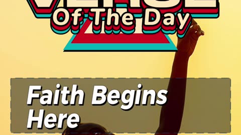 Faith BEGINS Here!