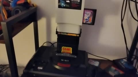 sonic & knuckles lock-on with sonic games + compatibility with others