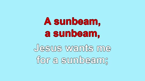 Ill Be A Sunbeam V1-4