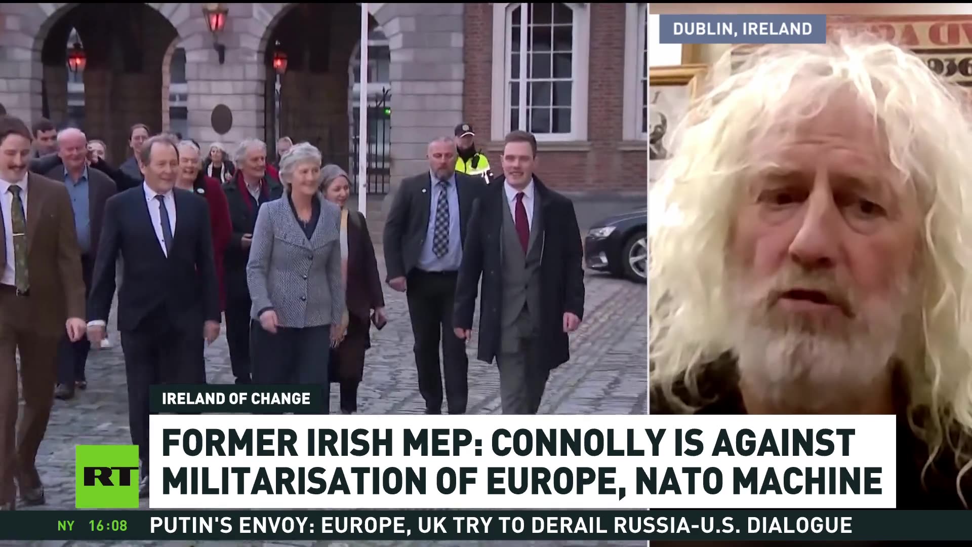 We want peace, not war, and Ireland to remain neutral — Mick Wallace