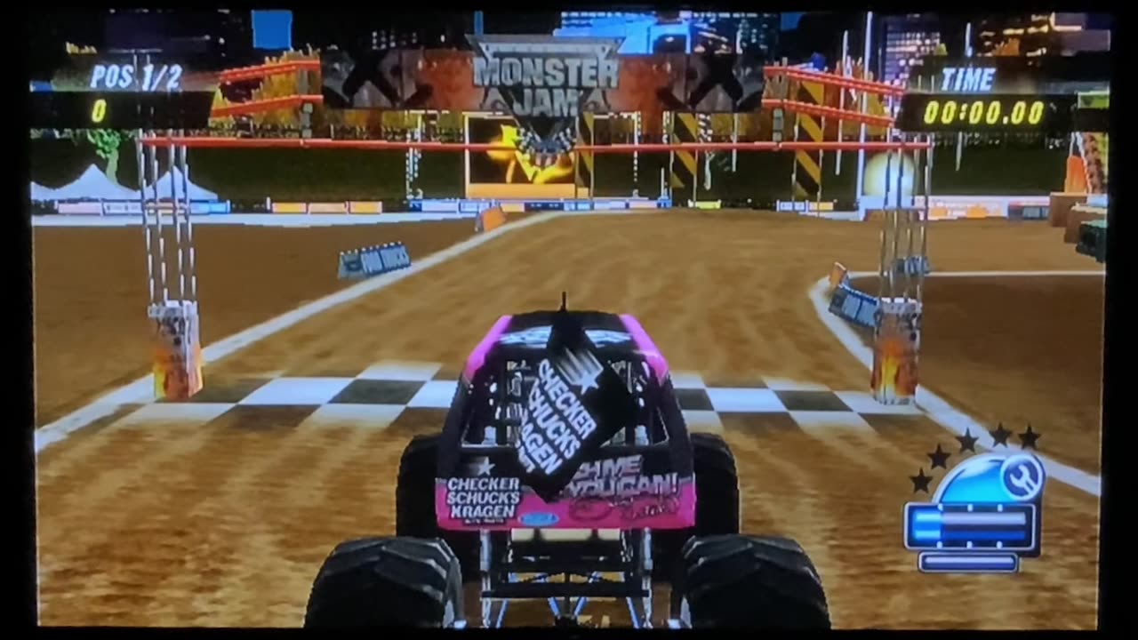 Scarlet Bandit in Monster Jam Urban Assault