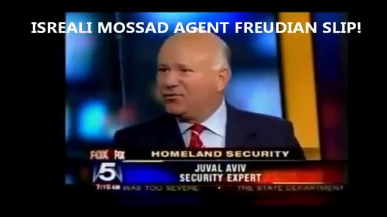Israeli Mossad Agent Freudian Slip: "By way of deception we shall make war"
