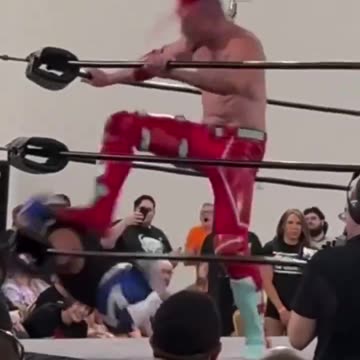 Who said wrestling is fake_