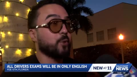 Florida to Offer Driving Tests Only in English Starting February 6