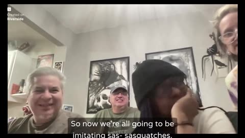 Getting mooned by the Moon-eyed people. Screw Columbus!