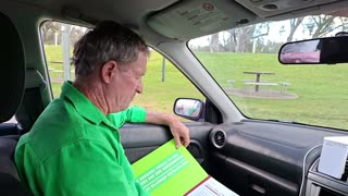 Almost home from Canberra, at Tocumwal on the Murray - 9/11/2025