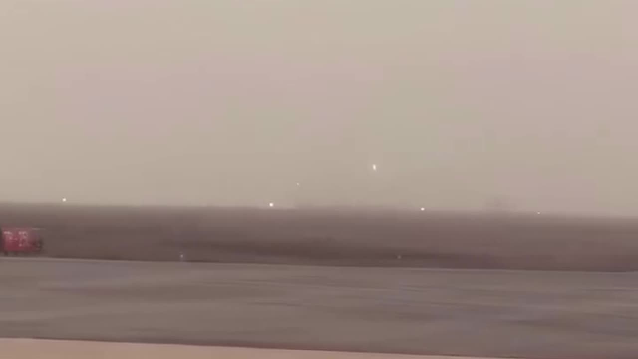 Takes off in zero visibility