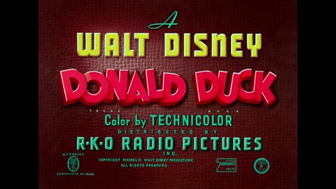 Donald Duck's Crazy Over Daisy (1950) - Full Movie