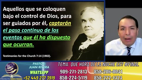 Tema: Que hora de la noche es #Final y Esc # 1