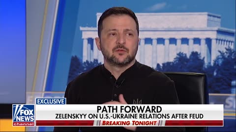 President Zelenskyy tells Bret Baier the relationship between the U.S. and Ukraine can be salvaged