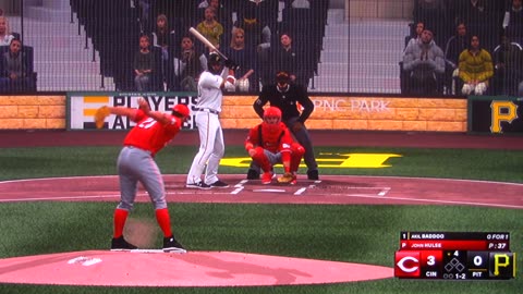 MLB The Show: Cincinnati Reds vs Pittsburgh Pirates (S8 G55)