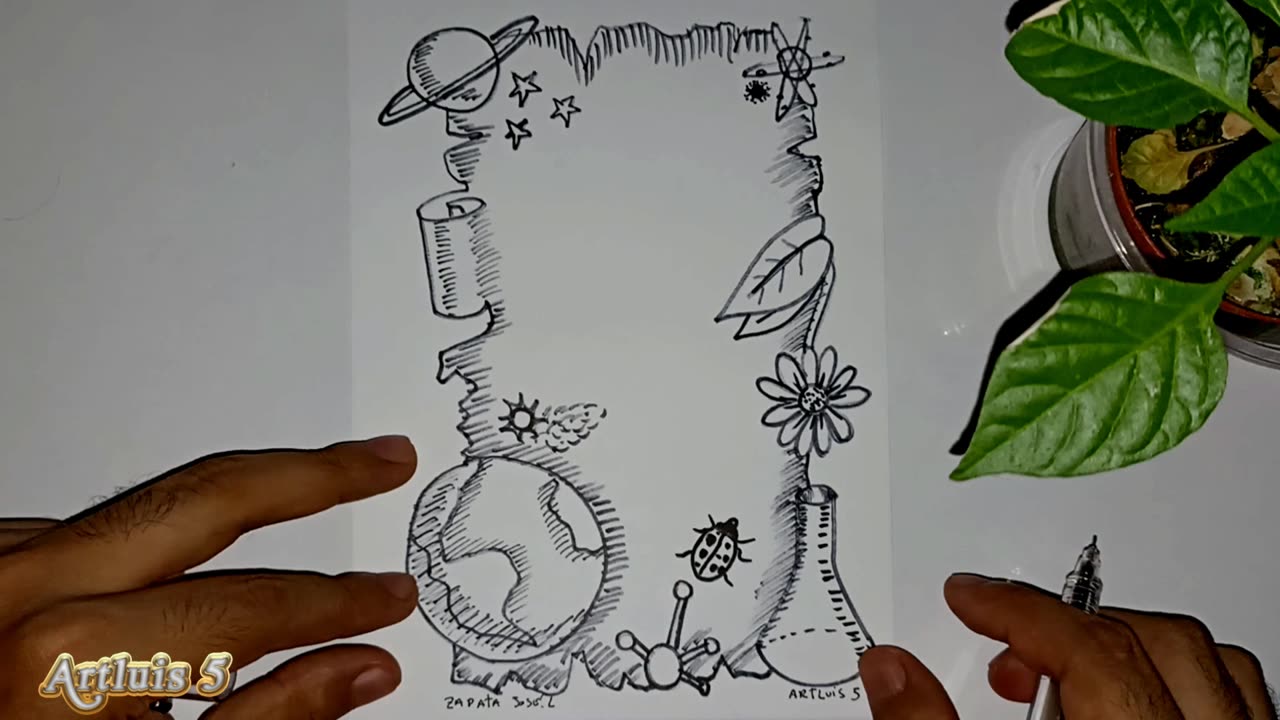 How to draw a cover