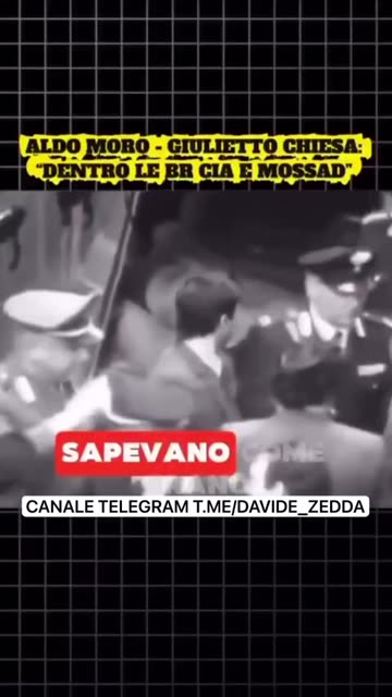 💥CASO MORO - GIULIETTO CHIESA: “DENTRO BR LA CIA E IL MOSSAD”💥