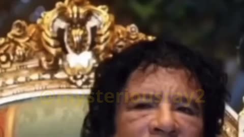Why Mr Qaddafi wa not good for powerful countries see it