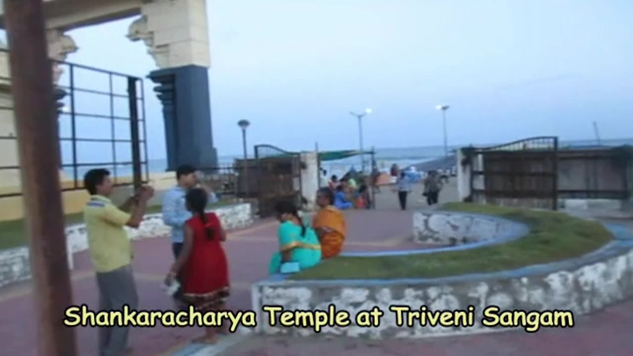 Sunrise Point In Triveni Sangam, Kanyakumari | Where Dawn Meets Three Seas