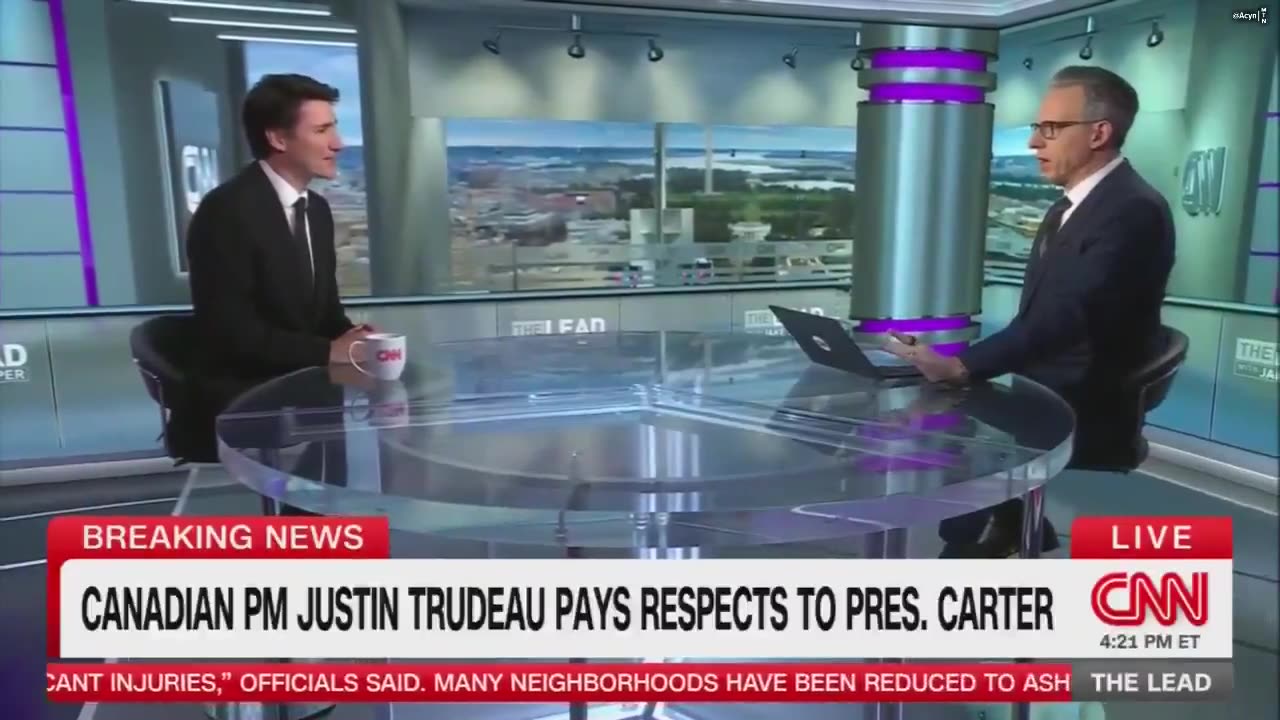 Trudeau on Canada becoming the 51st U.S. state: "That's not going to happen"