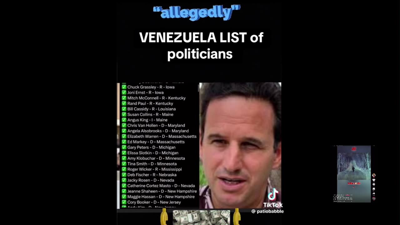 Venezuelan List Of Dirty Politcians "Allegedly" .......