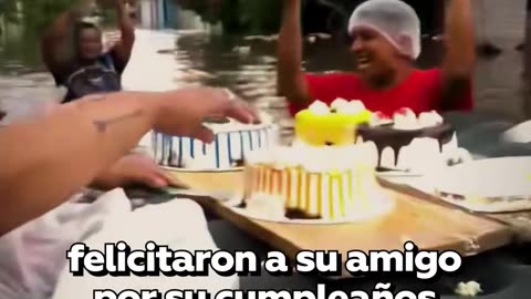 Una sorpresa de cumpleaños que será difícil de olvidar