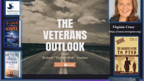 The Veterans Outlook Podcast Featuring Virginia Cruse ∑126/Season II/Episode #35