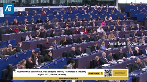 EU Parliament Plenary Votes: Ukraine Aid, Mercosur Trade & ReArm Europe | Europe | Amaravati Today