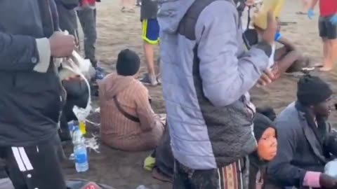 Fake asylum seekers are given smartphones as soon as they land in Europe without documents.