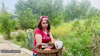 “Deep Cleaning a Rug by Hand + Peaceful Garden Breakfast 🌿🧼 ｜ Country Life Vlog”