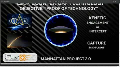 Project 6805 & “Manhattan Project 2.0” IN PROGRESS