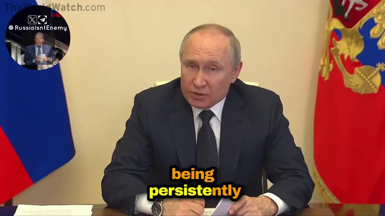 Putin sends a message
