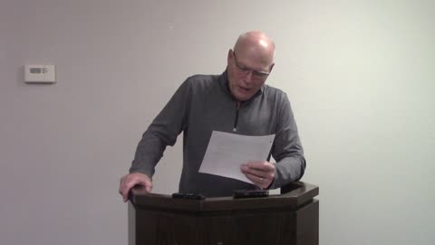 Session #55 End Times/Prophecy - The Forward Push of Prophecy, Slow then Quick