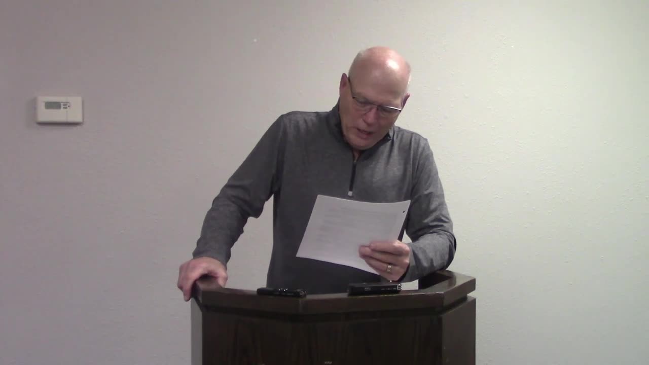 Session #55 End Times/Prophecy - The Forward Push of Prophecy, Slow then Quick